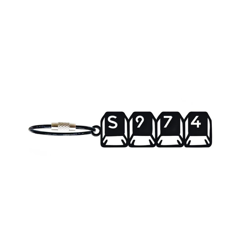 S974 Steelouette Keyboard Keychain - أكسسوار